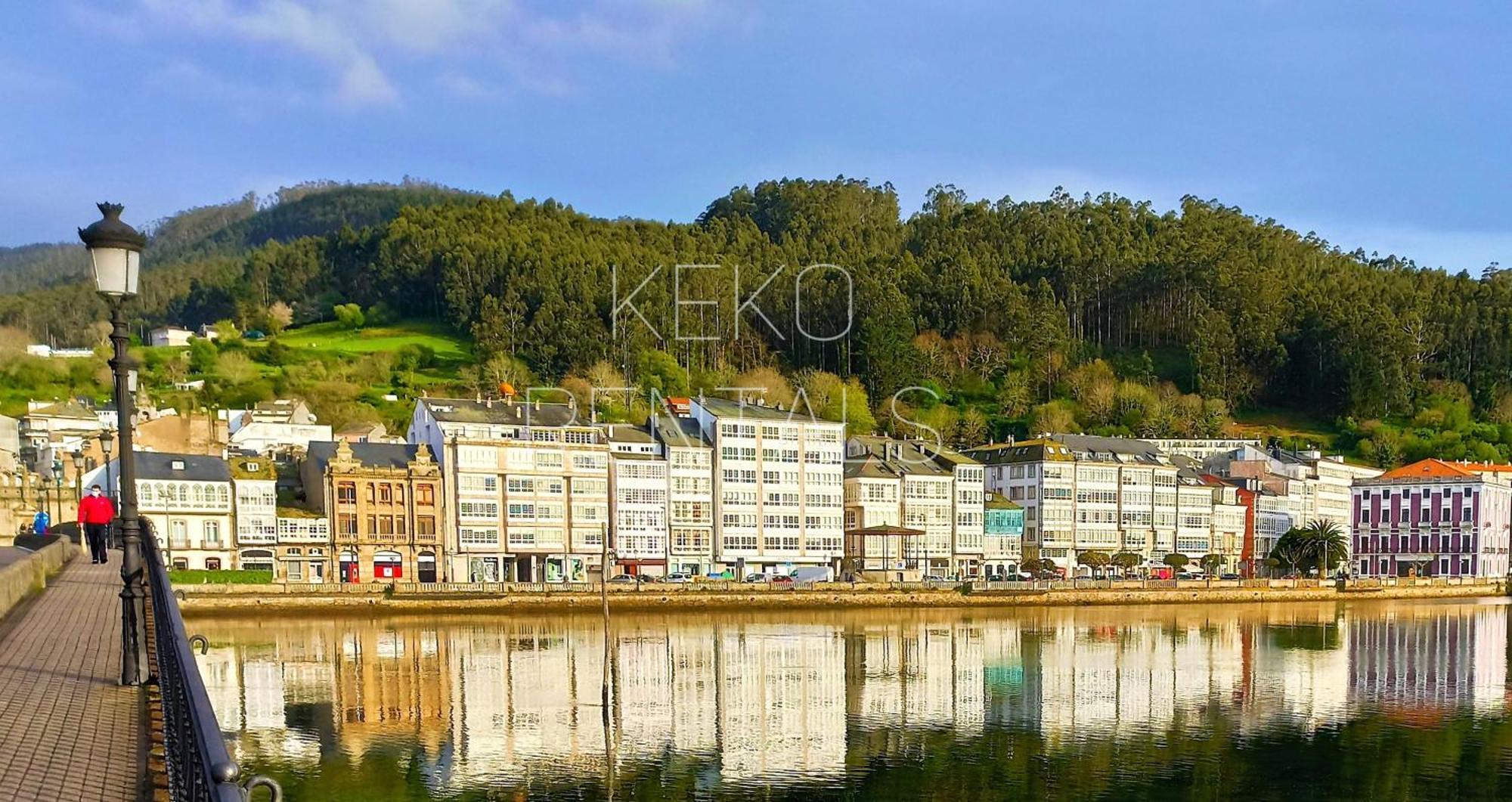 Viveiro Centro Con Parking Apartment Exterior photo